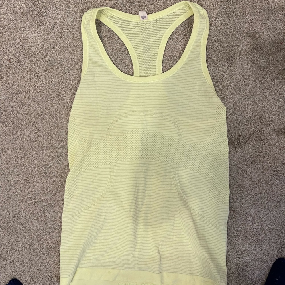 lululemon swiftly tech tank size 6
